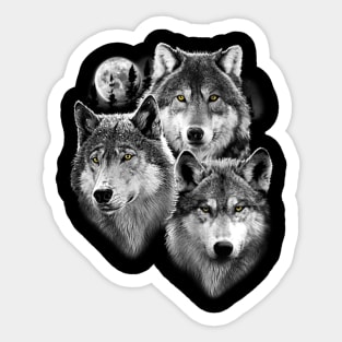 The Wolf Pack Sticker